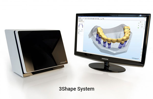 picture of 3 shape scanner